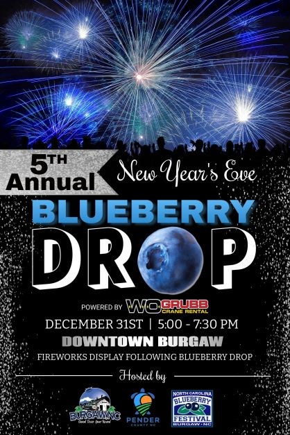 5th Annual New Years Eve Blueberry Drop